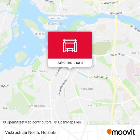 Vislauskuja North map