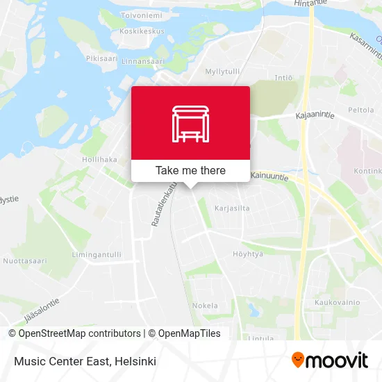 Music Center East map