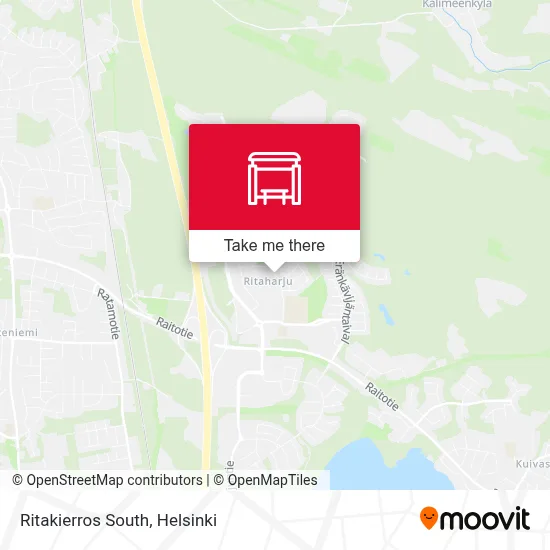 Ritakierros South map