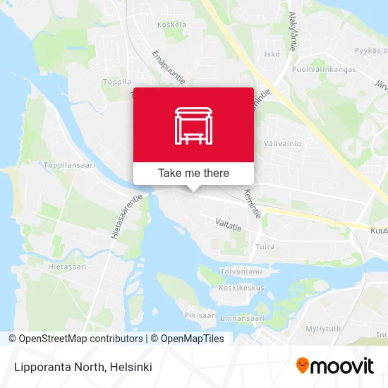Lipporanta North map