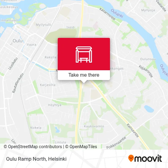 Oulu Ramp North map