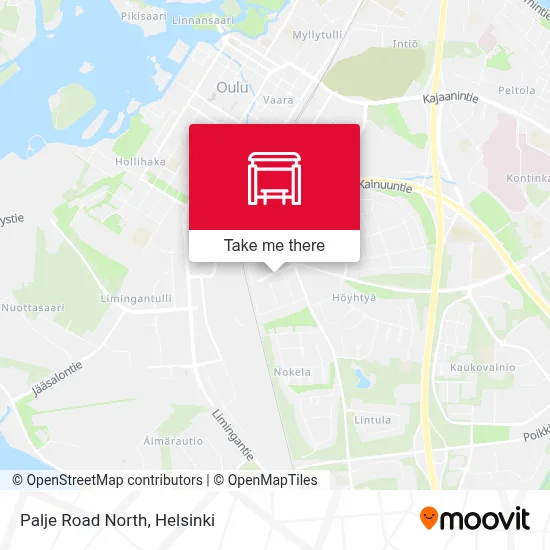 Palje Road North map