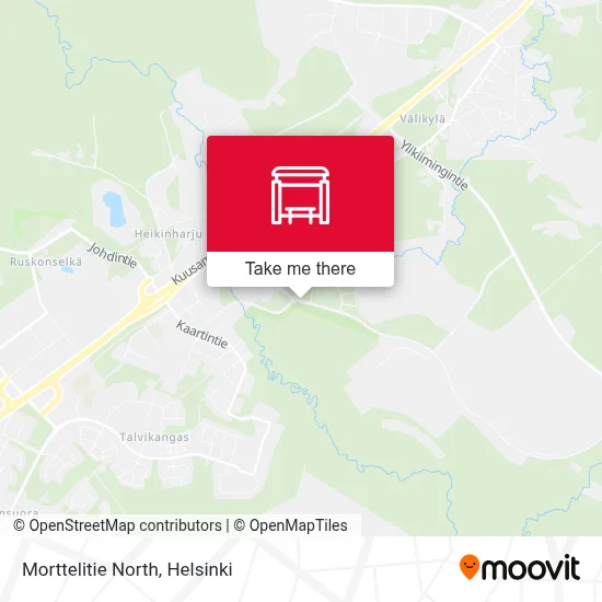 Morttelitie North map