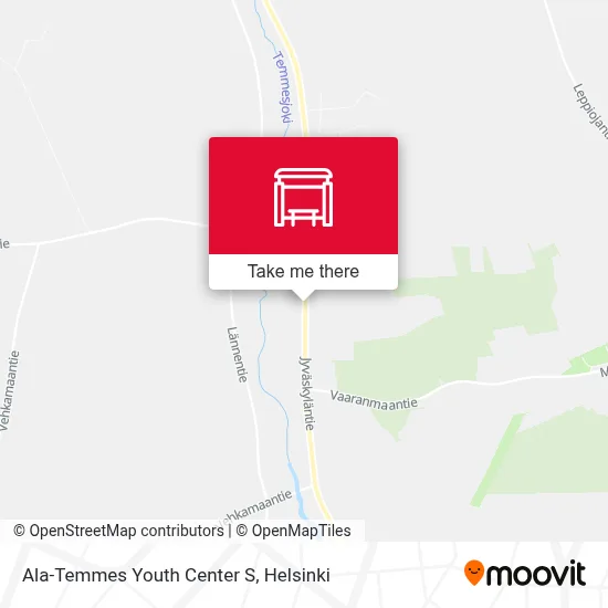 Ala-Temmes Youth Center S map