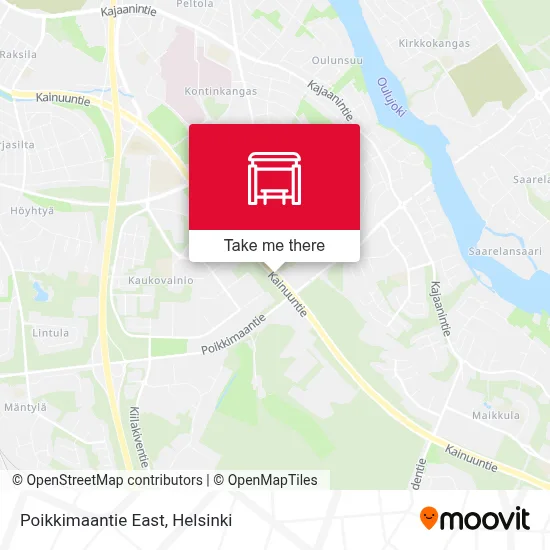 Poikkimaantie East map