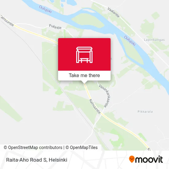 Raita-Aho Road S map