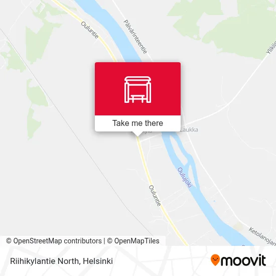 Riihikylantie North map