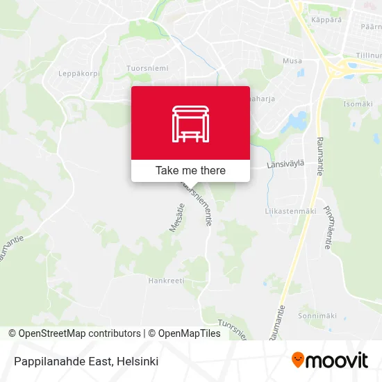 Pappilanahde East map