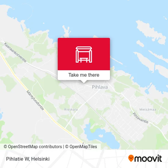 Pihlatie W map