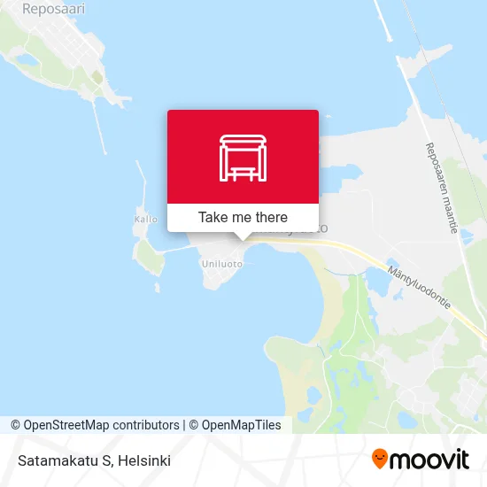 Satamakatu S map