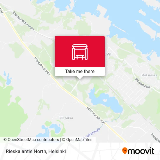 Rieskalantie North map