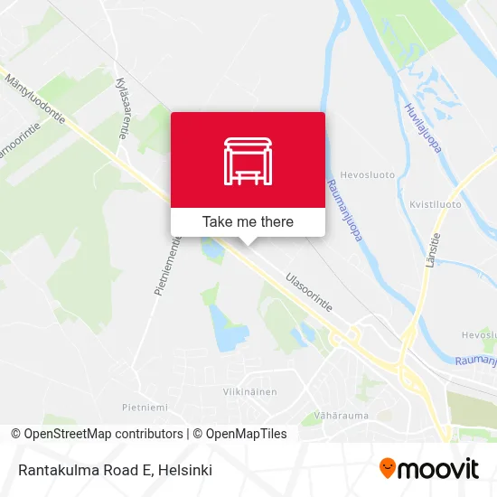Rantakulma Road E map