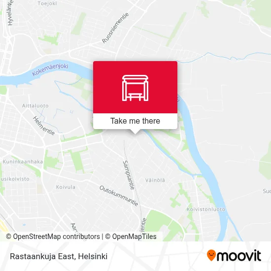 Rastaankuja East map