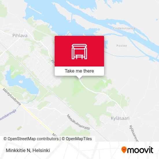 Minkkitie N map
