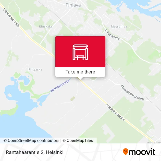 Rantahaarantie S map