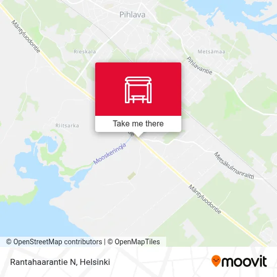 Rantahaarantie N map