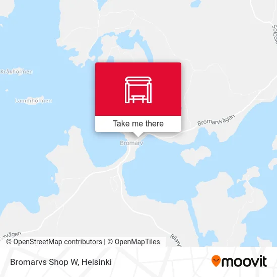 Bromarvs Shop W map