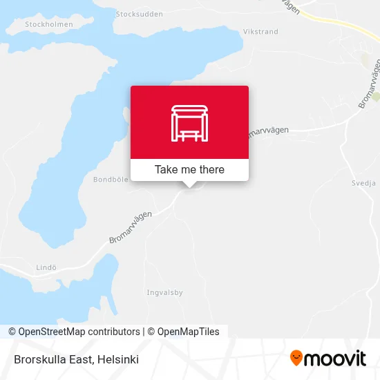 Brorskulla East map