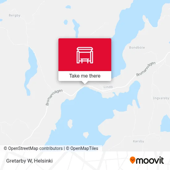 Gretarby W map