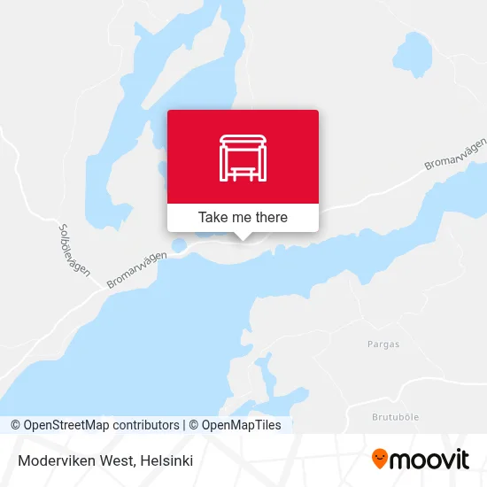 Moderviken West map
