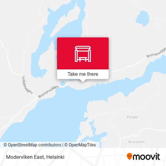 Moderviken East map