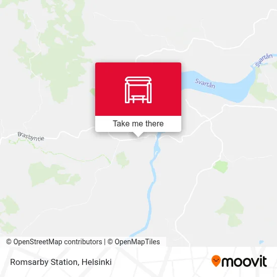 Romsarby Station map