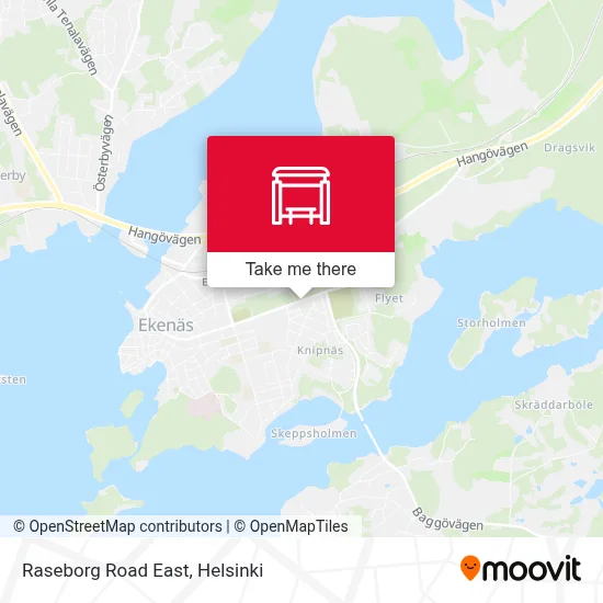 Raseborg Road East map