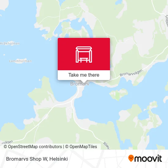 Bromarvs Shop W map