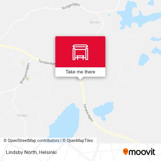 Lindsby North map