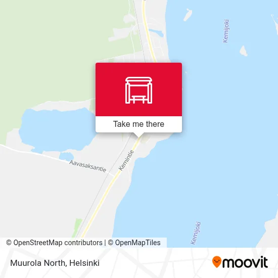 Muurola North map