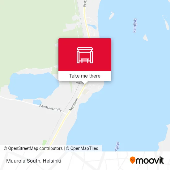 Muurola South map