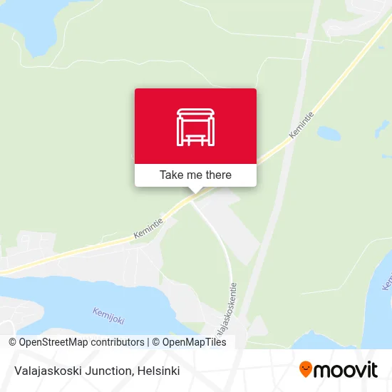 Valajaskoski Junction map