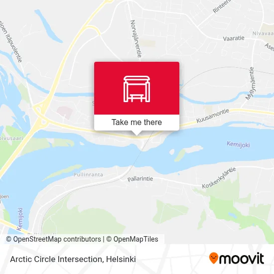 Arctic Circle Intersection map