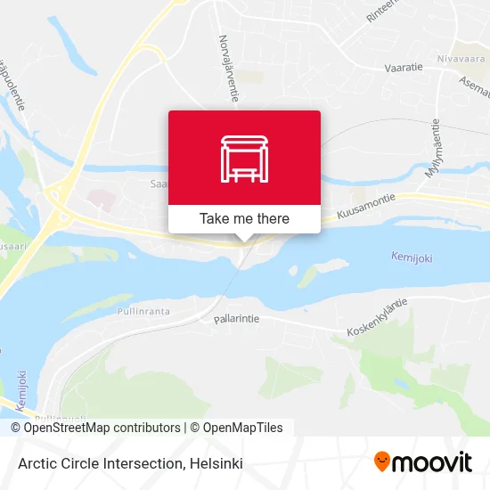Arctic Circle Intersection map