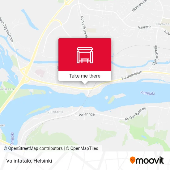 Valintatalo map