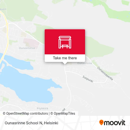 Ounasrinne School N map