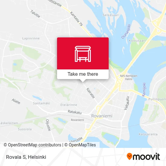 Rovala S map