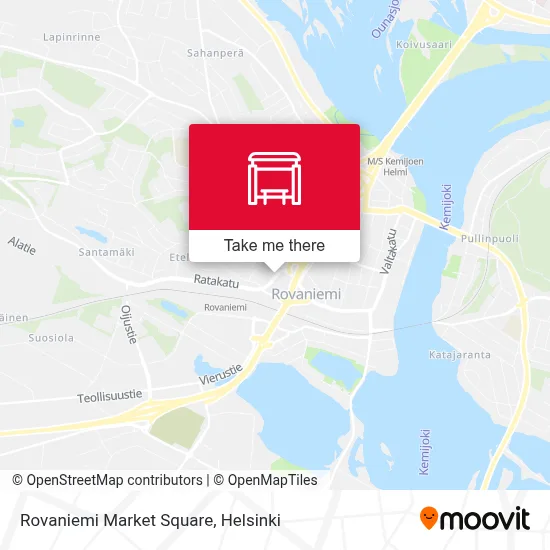 Rovaniemi Market Square map