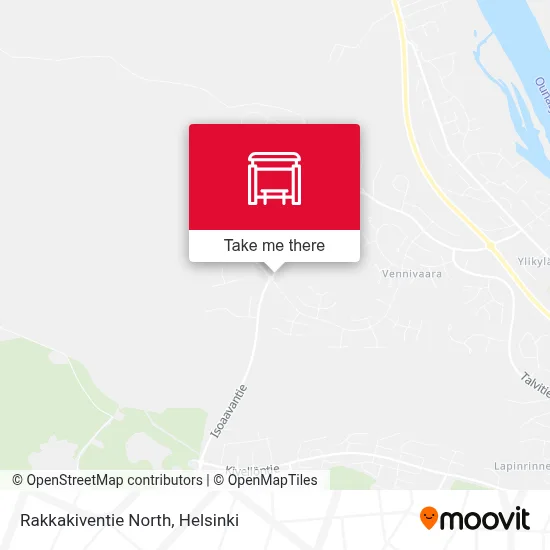 Rakkakiventie North map