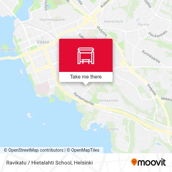 Ravikatu / Hietalahti School map