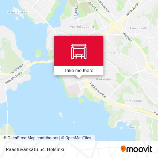 Raastuvankatu 54 map