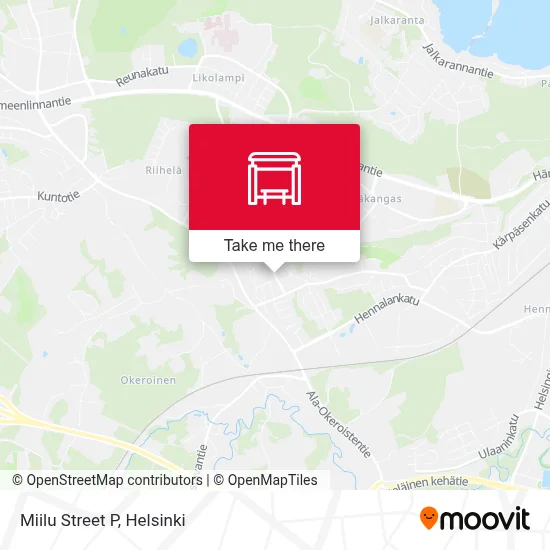 Miilukatu North map