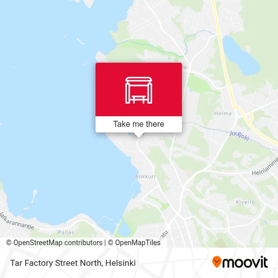 Tar Factory Street North map