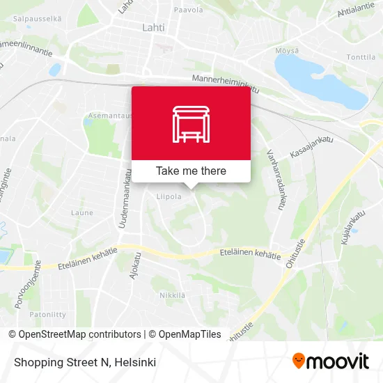 Shopping Street N map