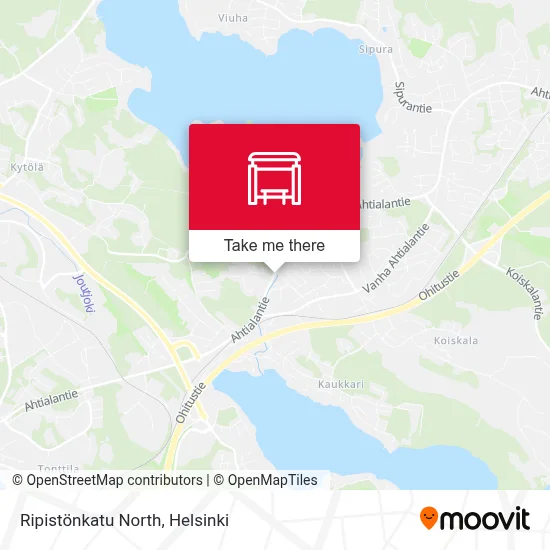 Ripistönkatu North map