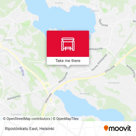 Ripistönkatu East map