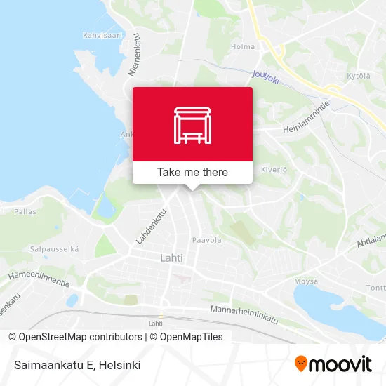 Saimaankatu E map