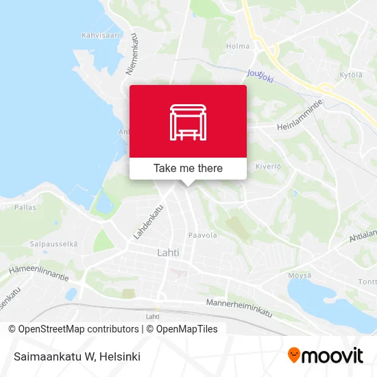 Saimaankatu W map