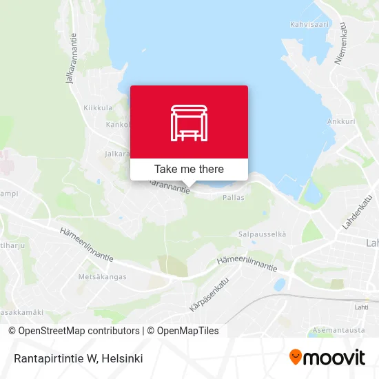 Rantapirtintie W map