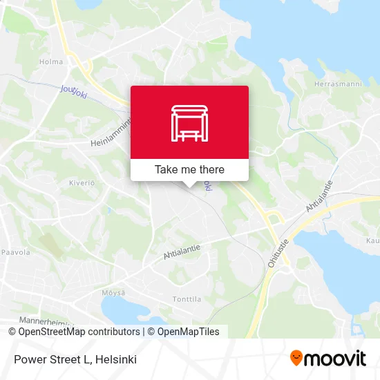 Power Street L map